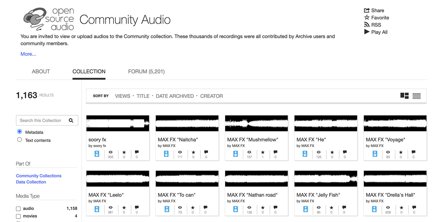 Community Audio