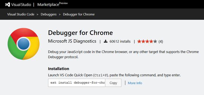 Debugger for Chrome