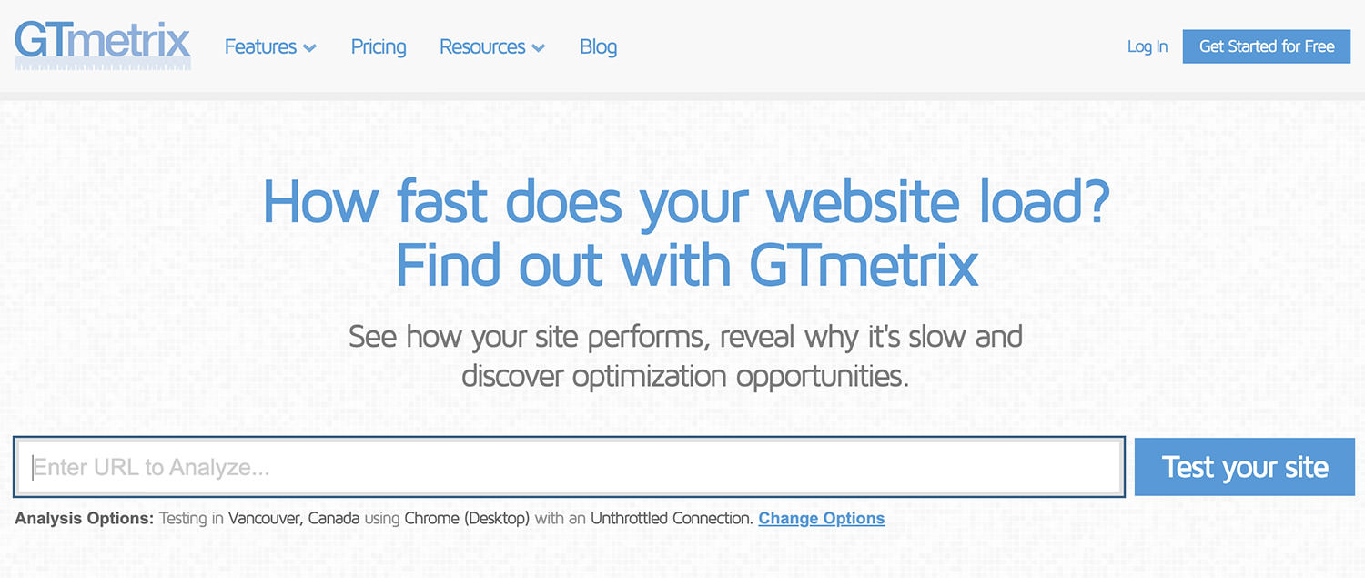 GTmetrix