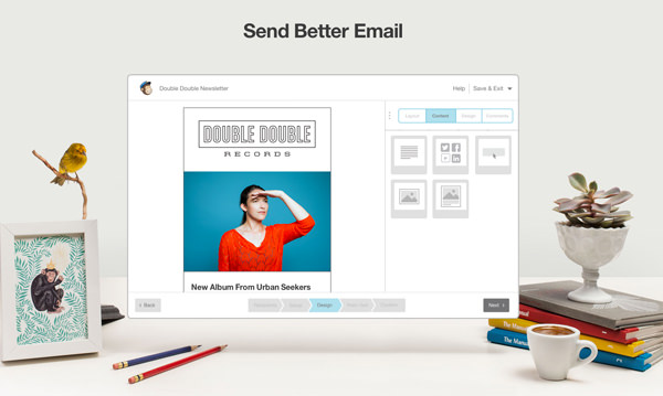 email newsletter marketing services mailchimp homepage